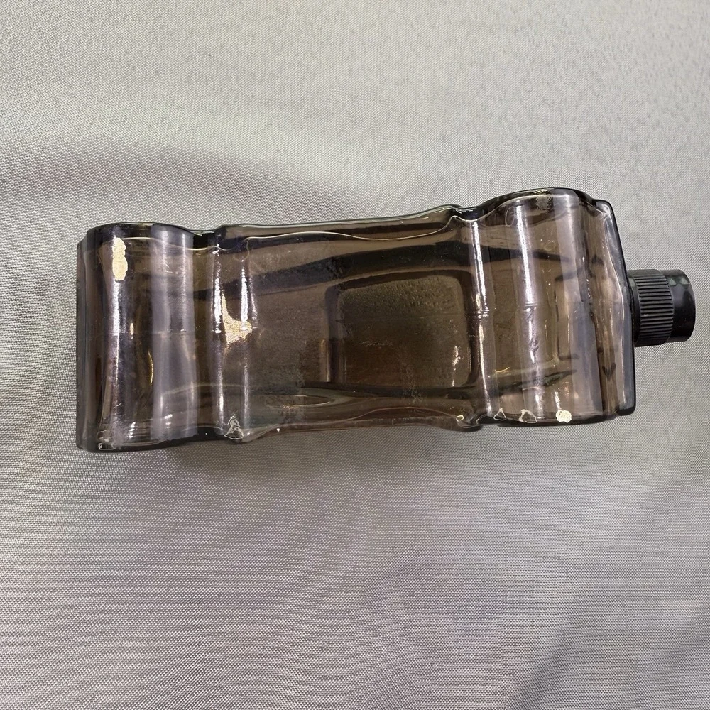 1978 Avon Sterling Six Deep Woods Aftershave Car Bottle Silver‎ Empty